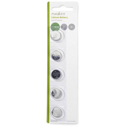 Nedis KNOPFZELLENBATTERIE CR 1632 3V / NEDIS BALCR16325BL/5STK BALCR16325BL
