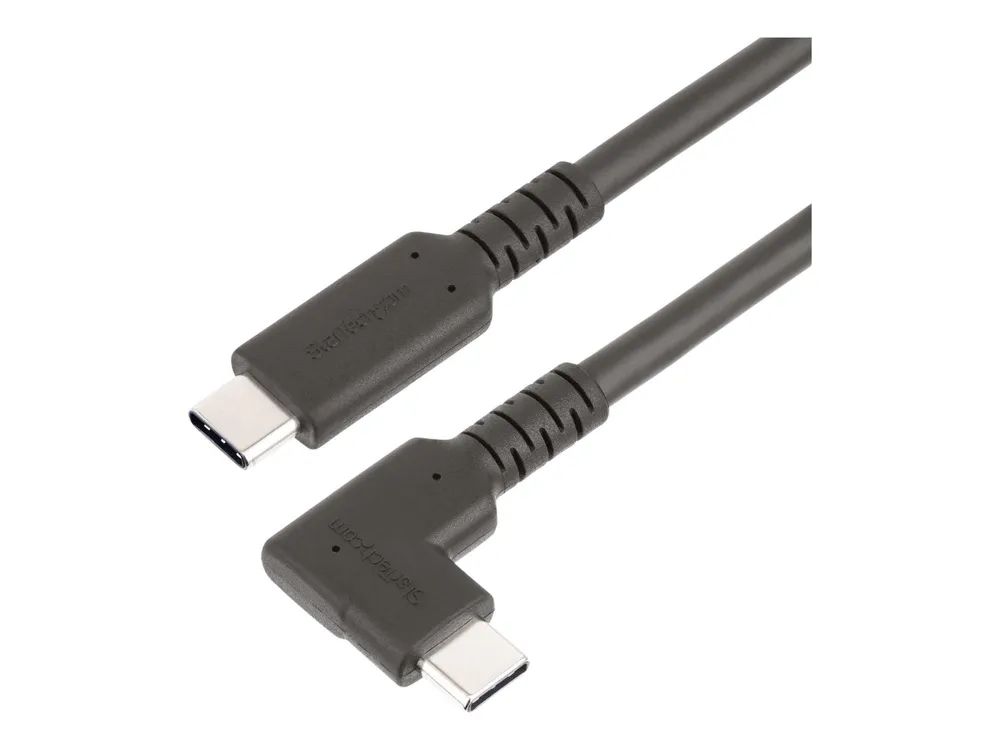 StarTech.com 2 m USB-C Kabel Gewinkelt, USB C auf USB C Kabel, 4K, 100W - USB-Kabel - 24 pin USB-C (M)