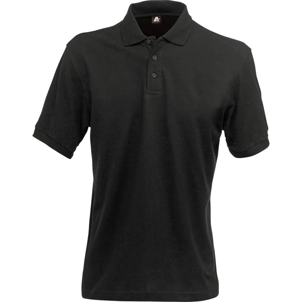 ACODE Polo-Shirt Basecamp Uni Code 1724 PIQ schwarz 60/62 (XXL)