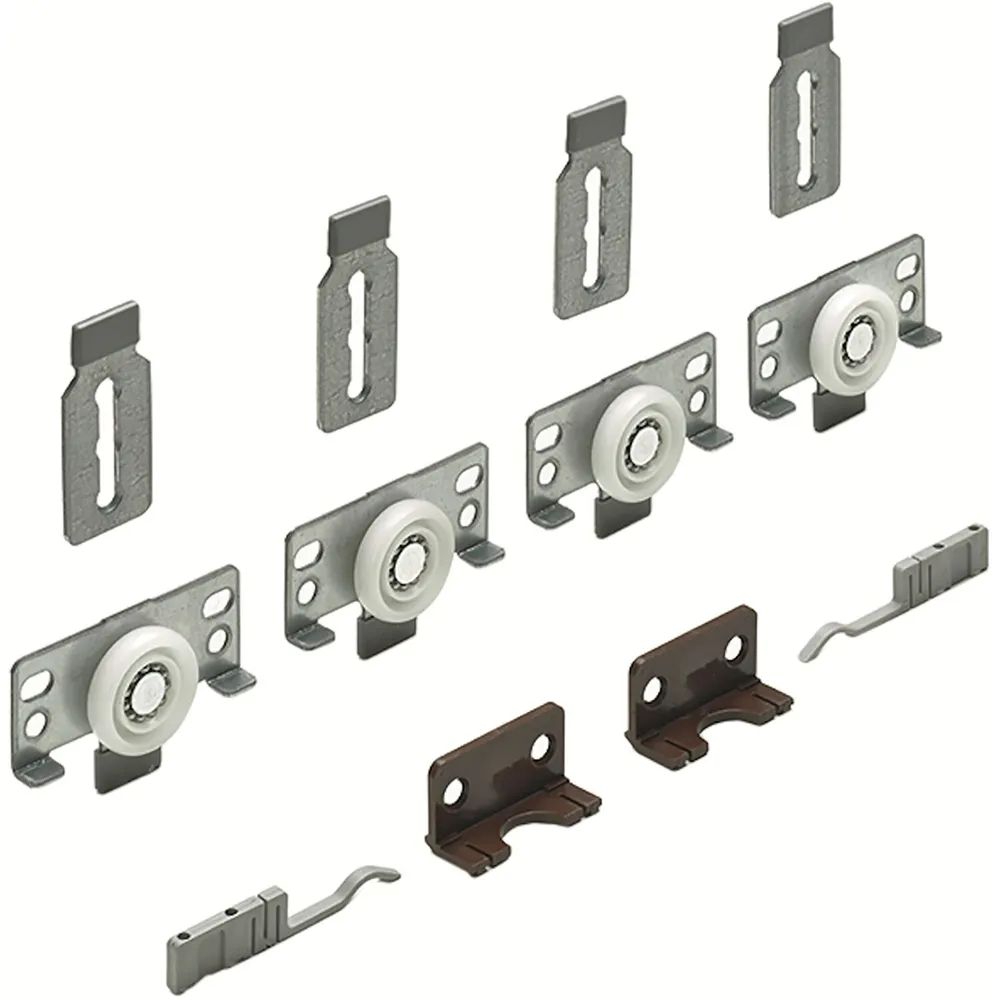 HETTICH SlideLine 56 Beschlägegarnitur, TK 40 Kg, 2 türig