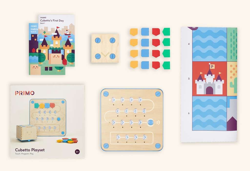 Primo Toys Cubetto MINT Coding Roboter aus Holz