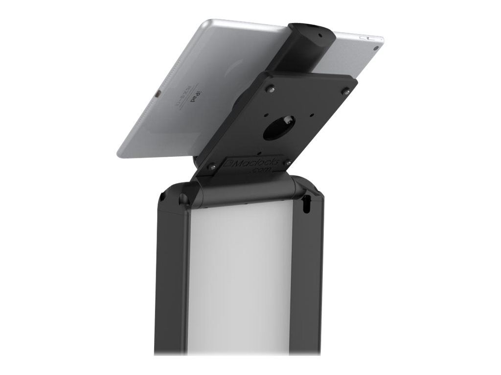 Compulocks Universal Tablet Cling Brandable Floor Stand - Aufstellung - für Tablett - verriegelbar - Stahl - Schwarz - Bildschirmgröße: bis zu 33 cm (bis zu 13 Zoll)