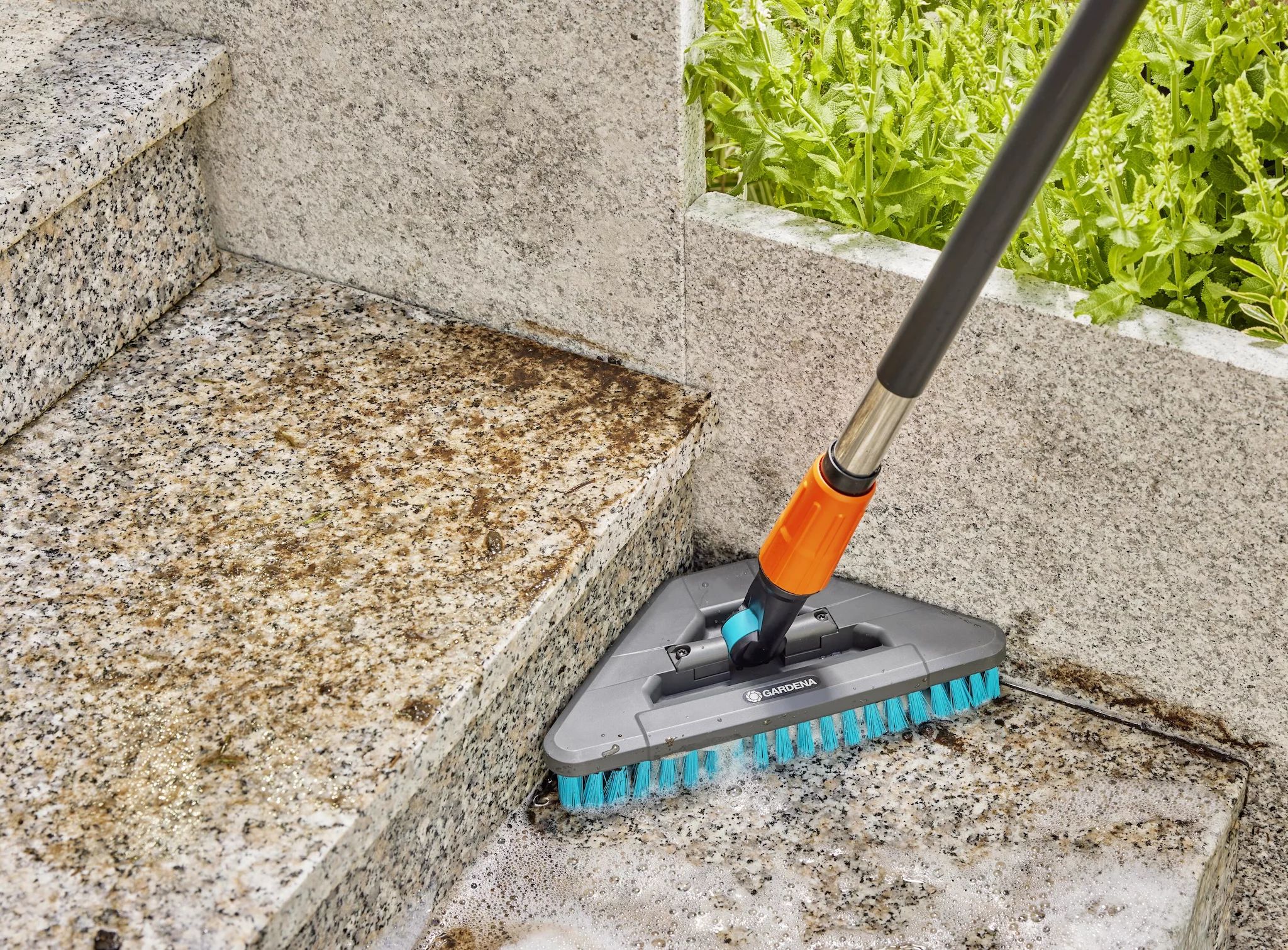 Gardena Cleansystem Stielbürste, hard flex