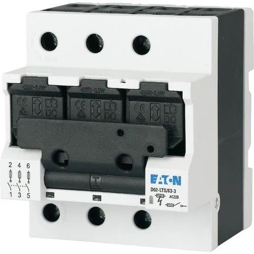 Eaton SICHERUNGSLASTTRENNSCHALTER / EATON D02-LTS/63-3 114320