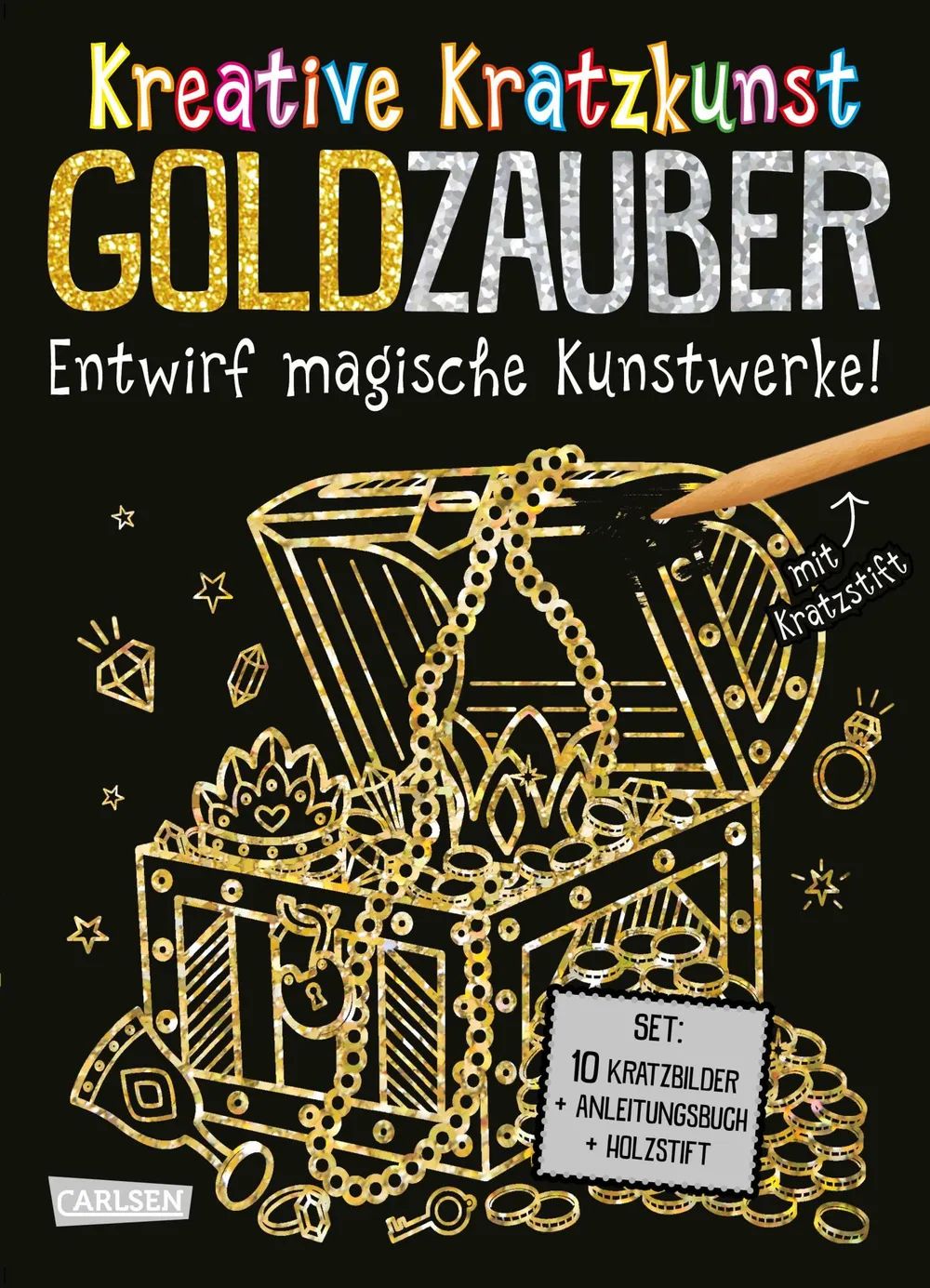 Carlsen Verlag GmbH KreativKratz Goldzauber