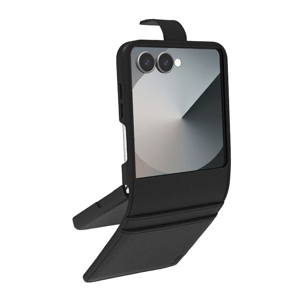 SBS FOLDABLE WALLET Bookcase für Galaxy Z Flip 7, schwarz