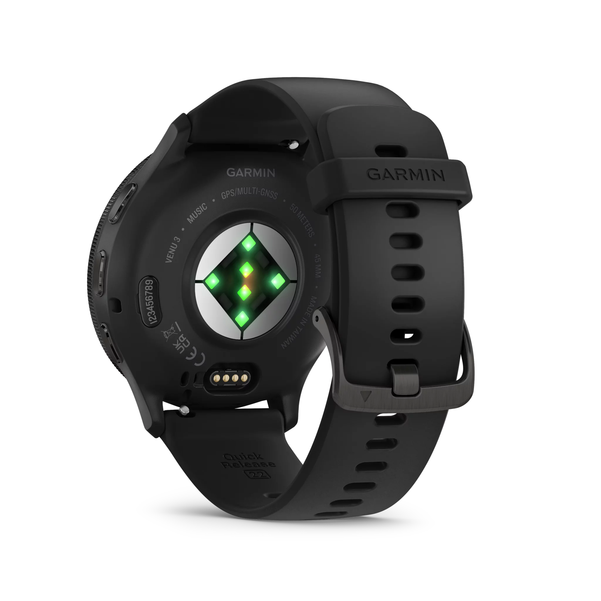 Garmin VENU 3, Schwarz/Schiefergrau