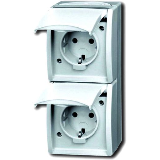 Busch-Jaeger FR AP STD 2F SR / BUSCH 20-02 EW-54 2CKA002084A0710