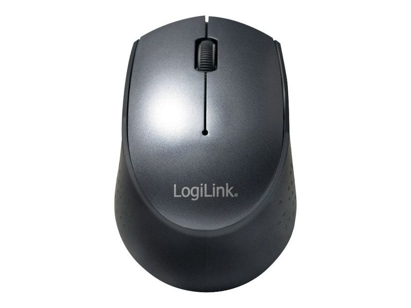 LogiLink Maus - optisch - 3 Tasten - kabellos - 2.4 GHz - kabelloser Empfänger (USB)