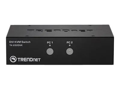 TRENDnet TK 222DVK - KVM-/Audio-/USB-Switch - 2 x KVM/Audio/USB