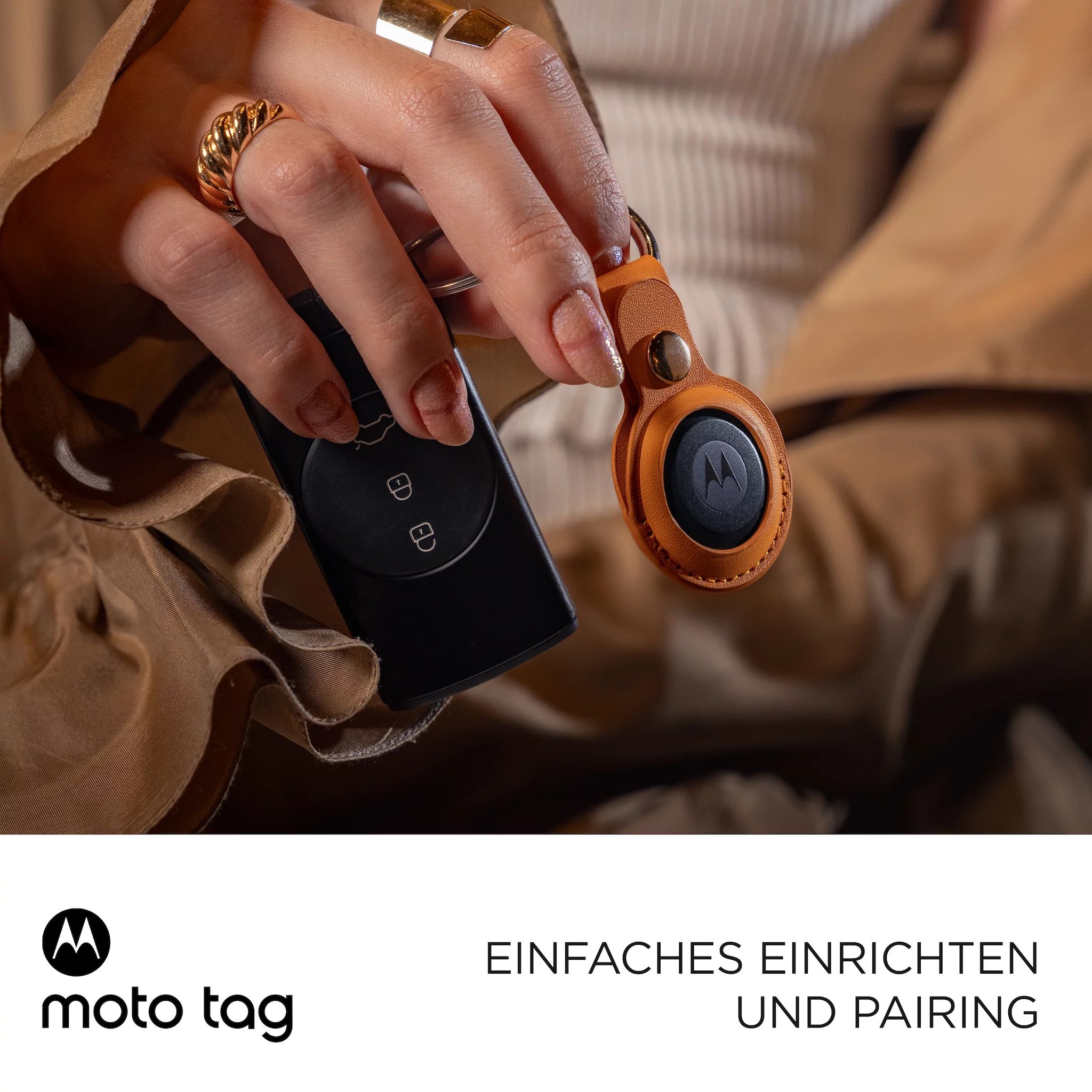Motorola moto g77 8/256GB, PANTONE® Black Olive inkl. MOTOROLA moto tag, Starlight Blue - SET