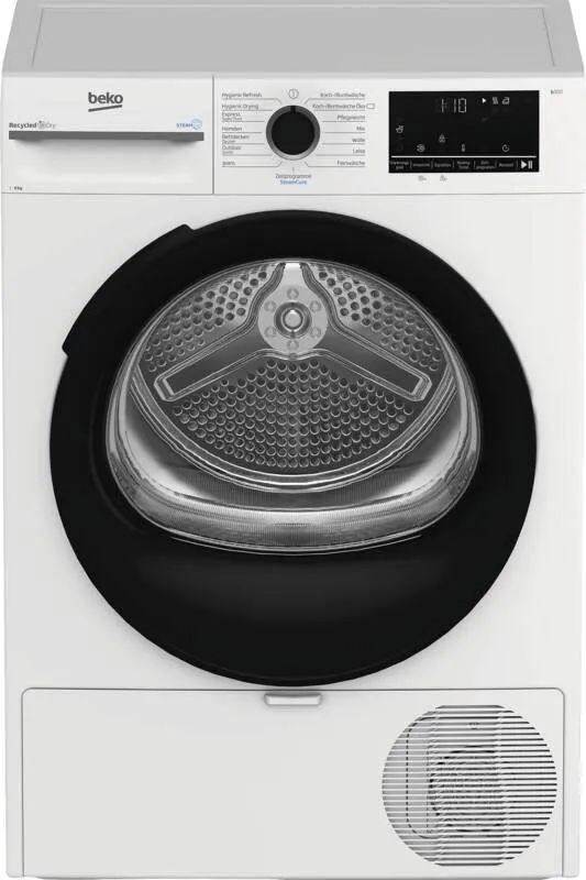 Beko BM3T48249W Wärmepumpentrockner, 1-8kg, Weiß
