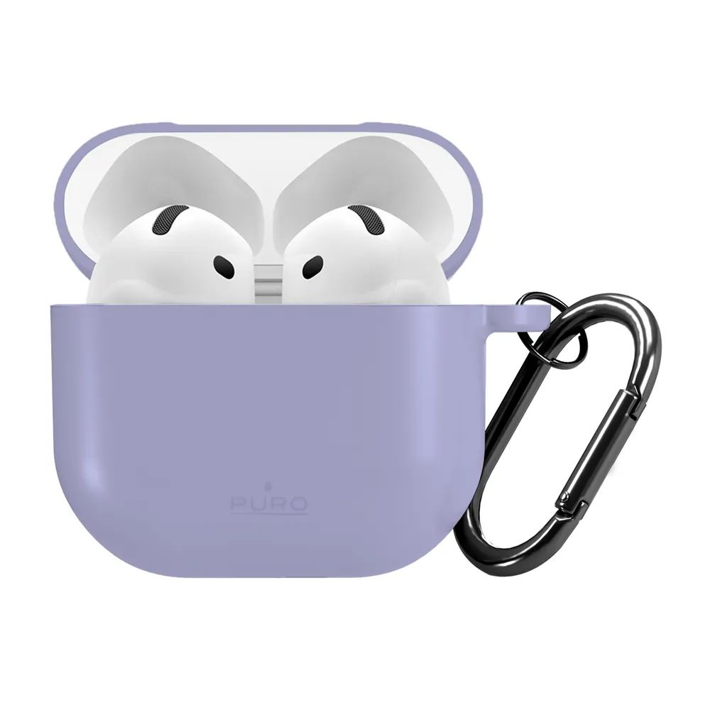 PURO ICON Silikon Hülle für AirPods 4, pink