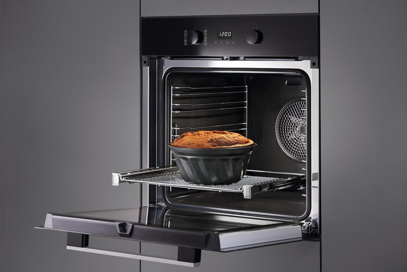 Miele Einbau-Backofen H 2455 B Obsidianschwarz