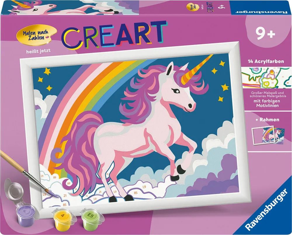 Ravensburger CreArt - Pinkes Einhorn