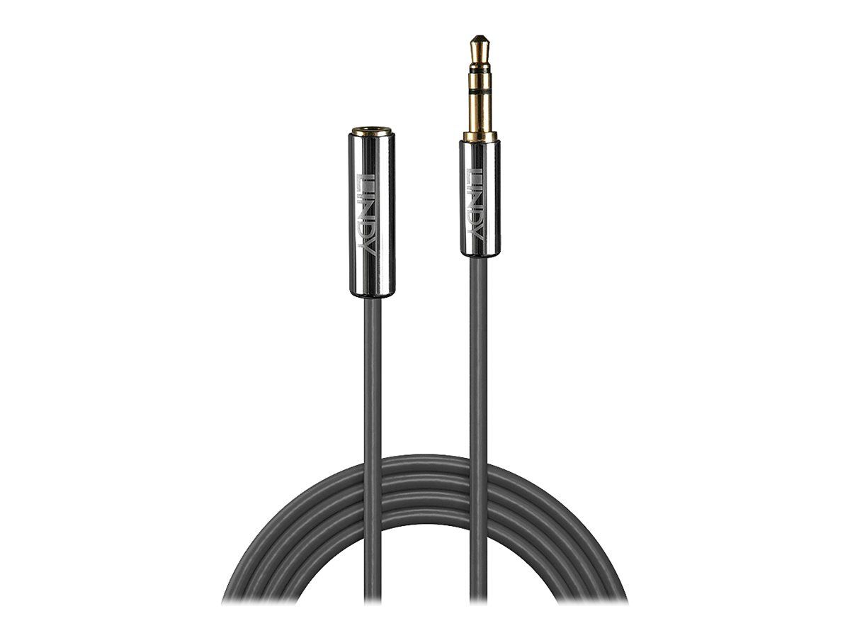 Lindy Cromo Line - Audioverlängerungskabel - Stereo Mini-Klinkenstecker männlich zu Stereo Mini-Klinkenstecker weiblich