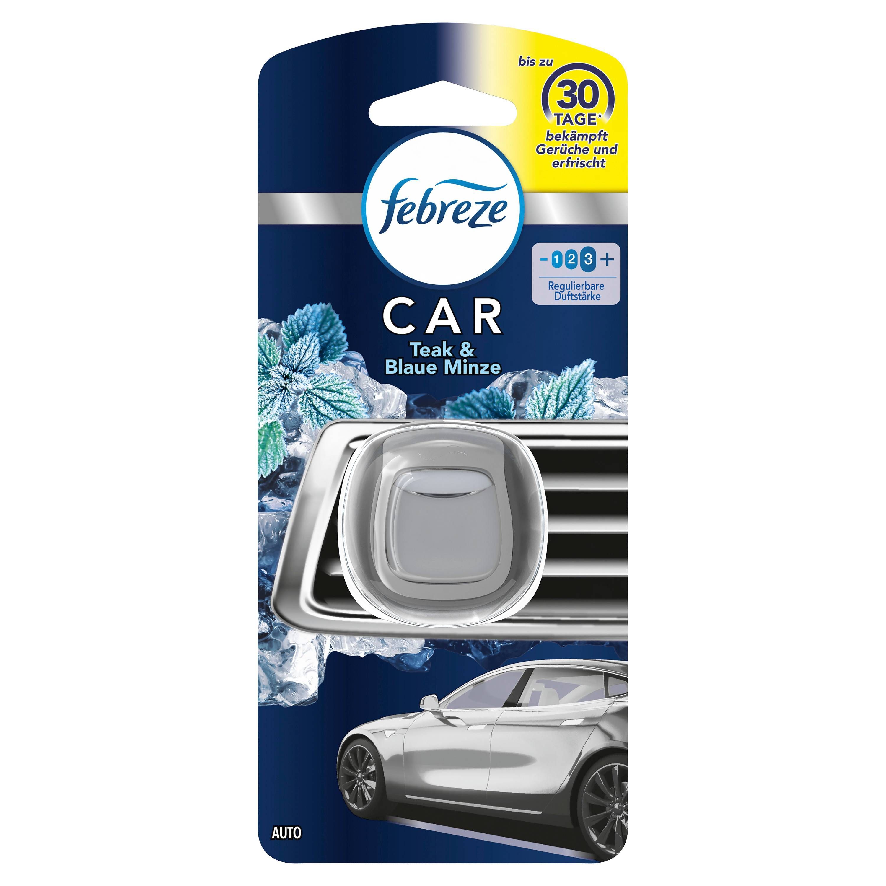 Febreze Car Teak & Blaue Minze
