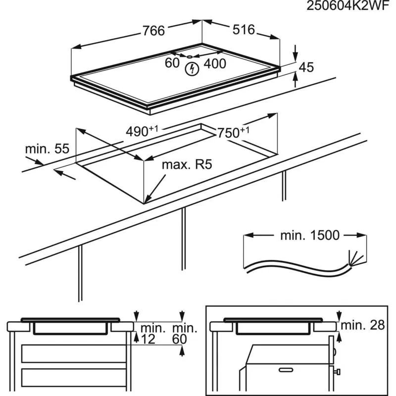 AEG KOCHFELD CERAN AUTARK / AEG OHI84A07XB EDST 949598661
