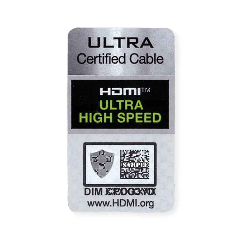 ROLINE ATC 8K HDMI Ultra HD Kabel mit Ethernet, ST/ST, schwarz, 1 m