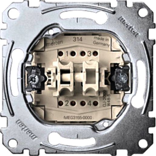 Merten DOPPELTAST.EINS 1P 10A UP / MERTEN MEG3155-0000
