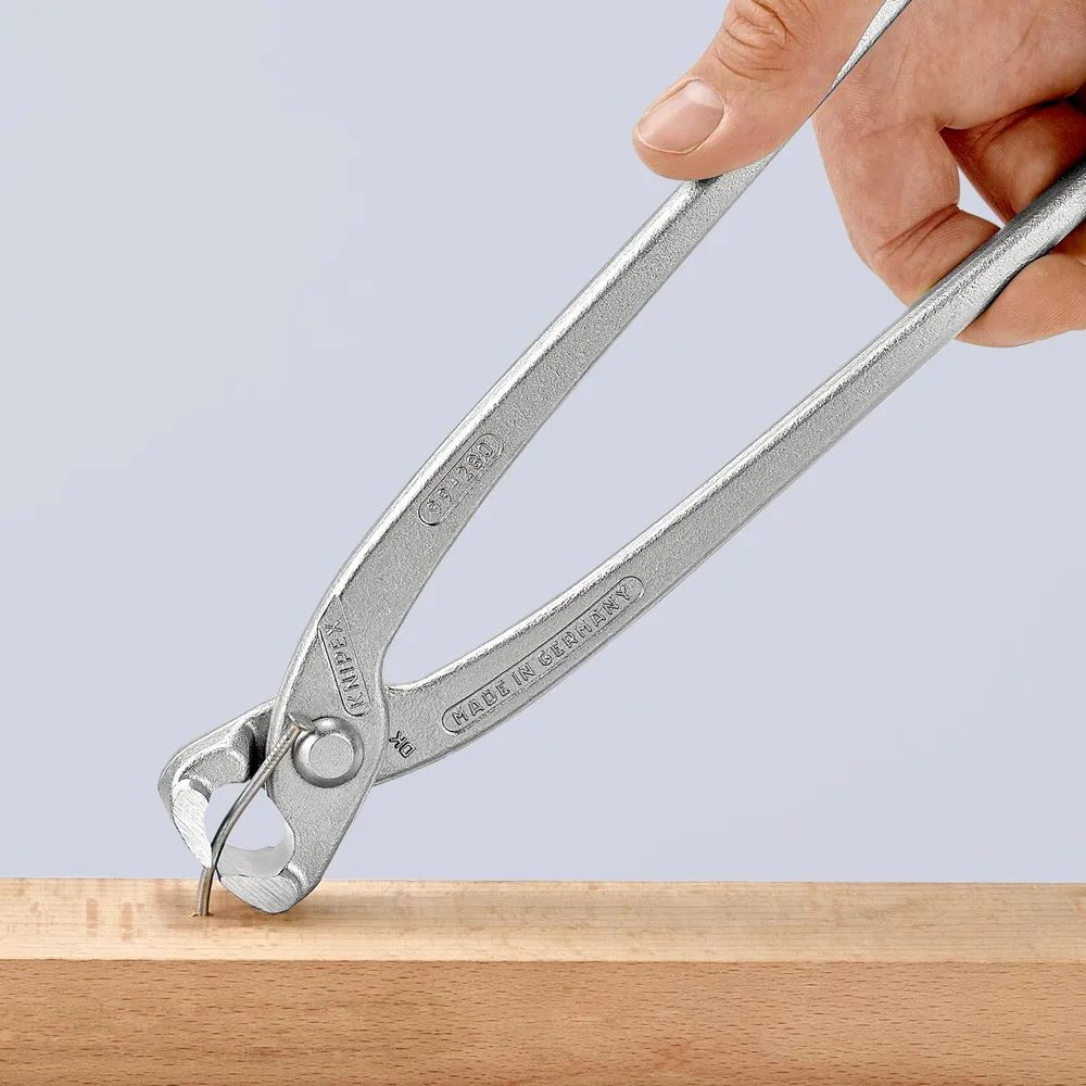 KNIPEX Monierzange (Rabitz- oder Flechterzange) glanzverzinkt 280 mm