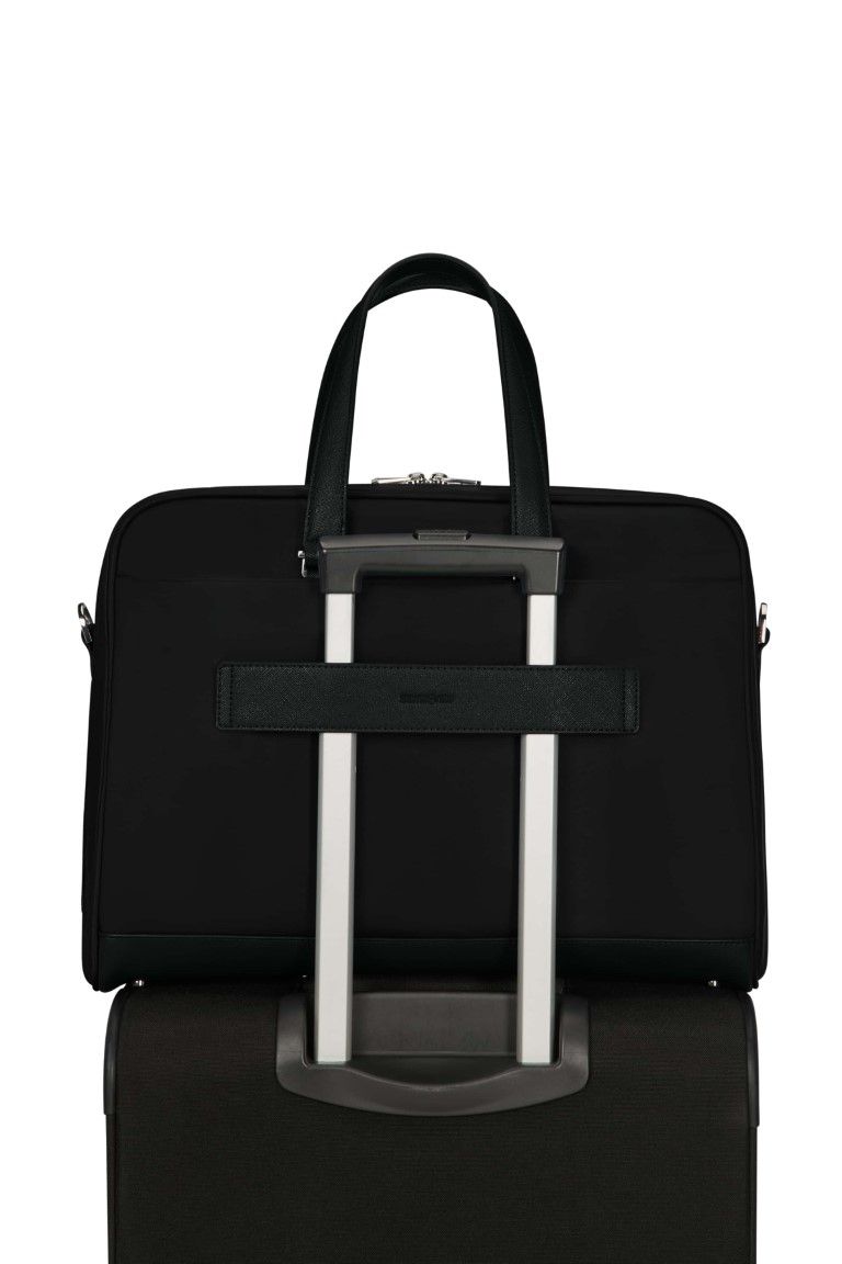 SAMSONITE ZALIA 2.0 BAILHANDLE 2 COMP, black
