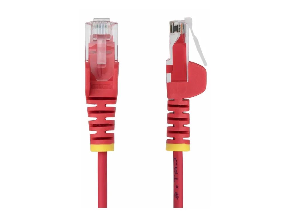 StarTech.com 3m Red Slim CAT6 Ethernet Cable, Snagless, 28AWG, LSZH - Patch-Kabel - RJ-45 (M)