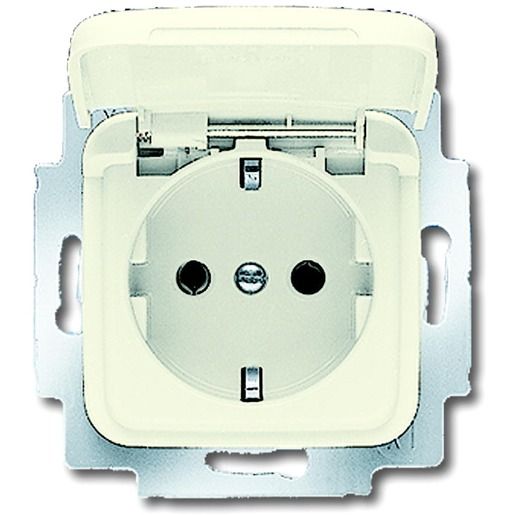 Busch-Jaeger SI STECKDOSE M.KLAPPDECKEL / BUSCH 20 EUK-212 2CKA002018A0596