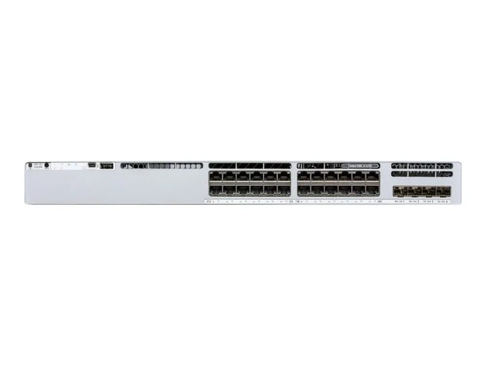 Cisco Catalyst 9300L - Network Advantage - Switch - L3 - managed - 24 x 10/100/1000 + 4 x Gigabit SFP (Uplink)