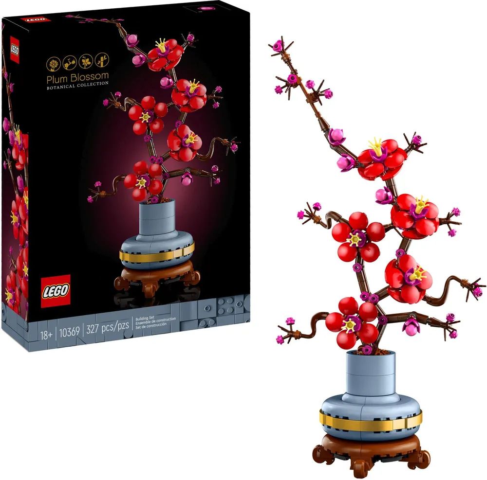 LEGO Icons Botanicals Pflaumenblüte 10369