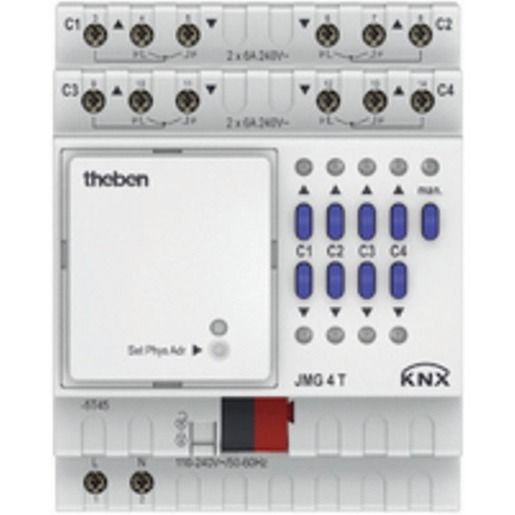 Theben JALOUSIEN-/SCHALTAKTOR, 4F / THEBEN T4930250 KNX T4930250