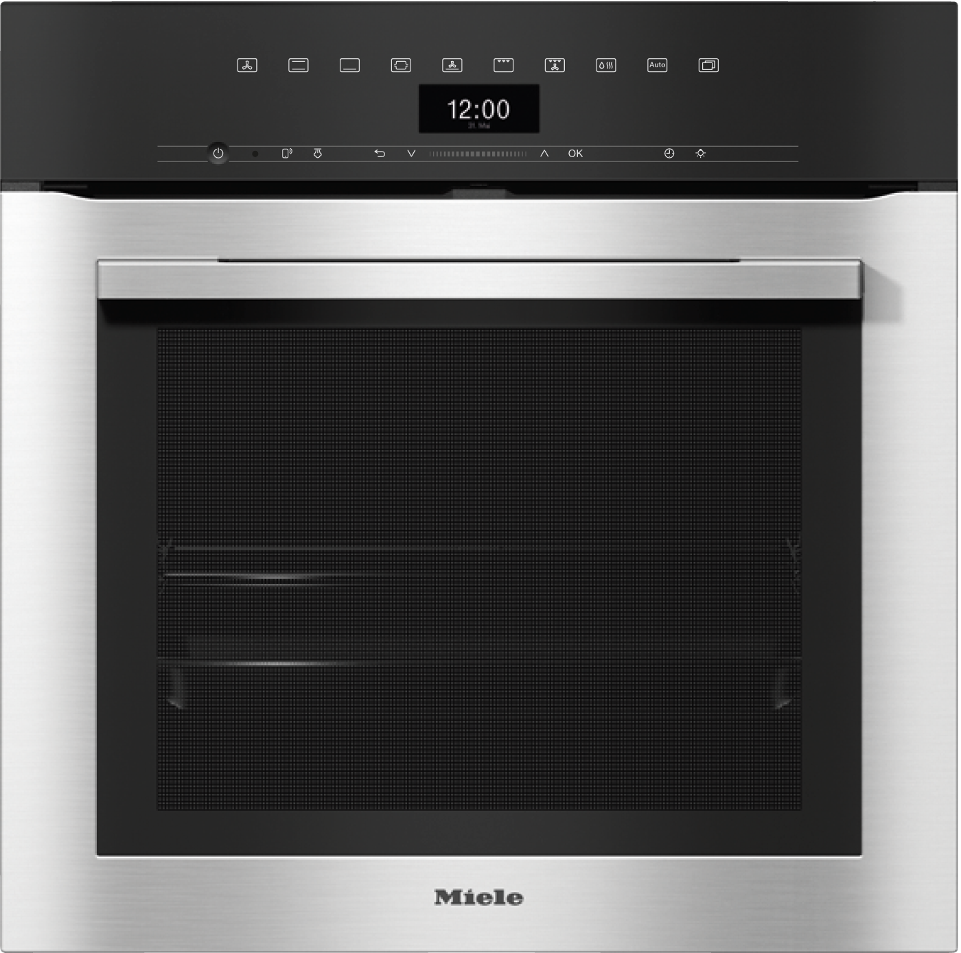 Miele Einbau-Backofen H 7360 B Edelstahl/CleanSteel