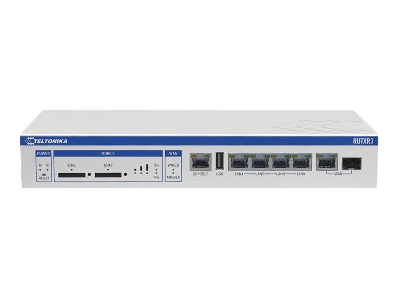 Teltonika RUTXR1 Enterprise Rack-Mountable SFP/LTE Router - Router