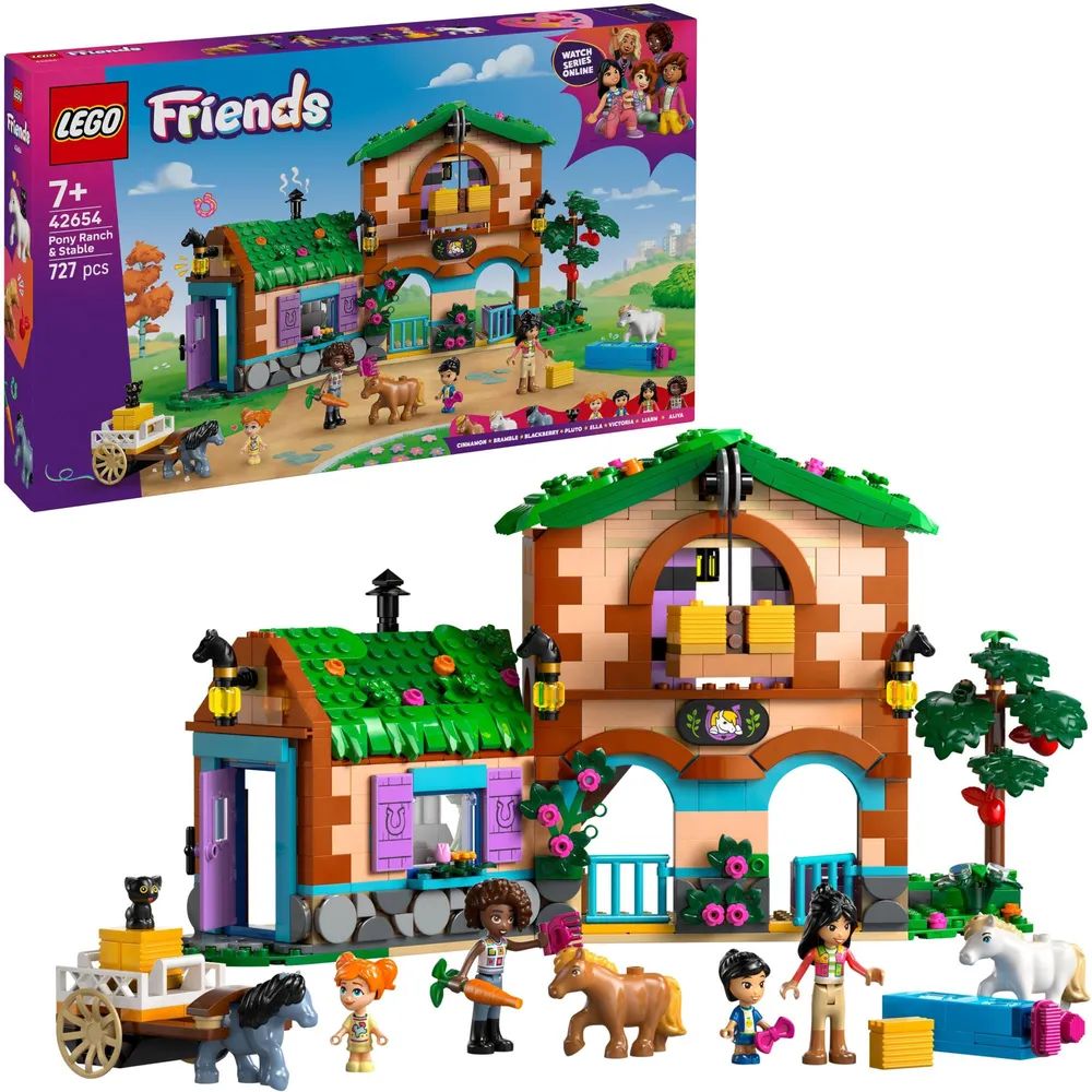 LEGO 42654 Friends Ponyhof & Stall