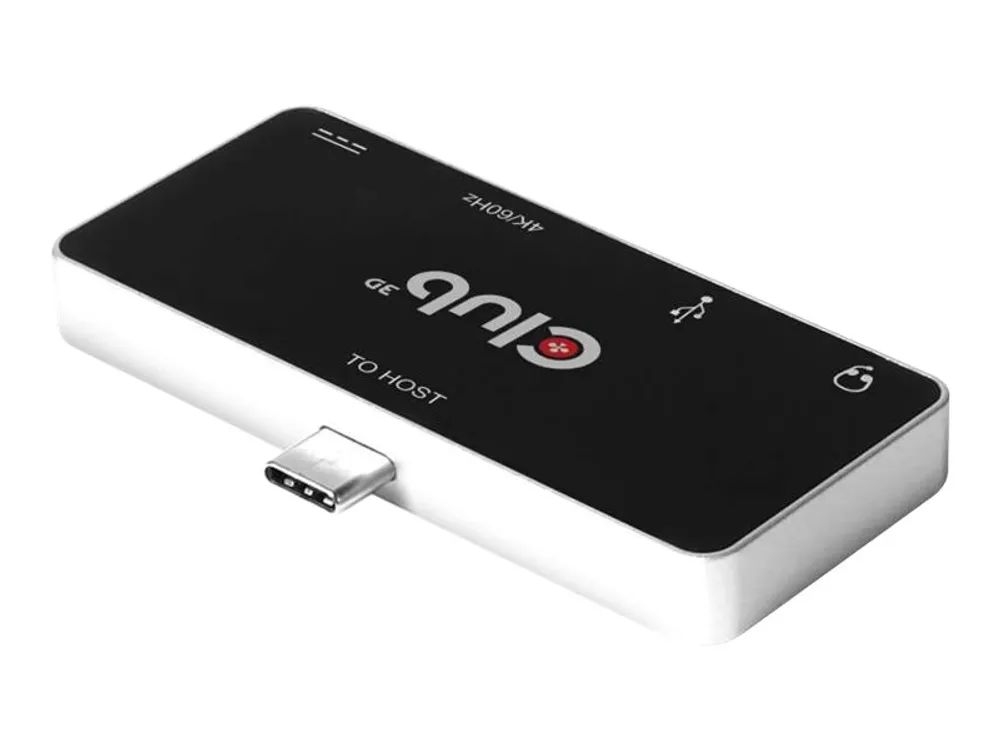 Club 3D USB Type C 4-in-1 Hub - Dockingstation
