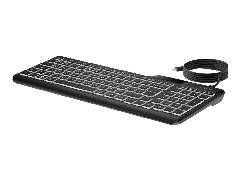HP 400 - Tastatur - Multi-Device, kompakt, 2-Zonen-Layout
