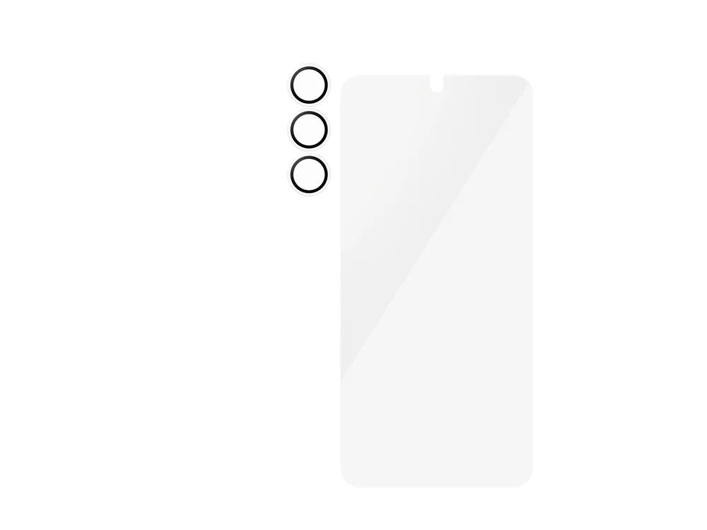 PanzerGlass 2-in-1 Bundle - Schutzkit Display/Objektiv für Handy