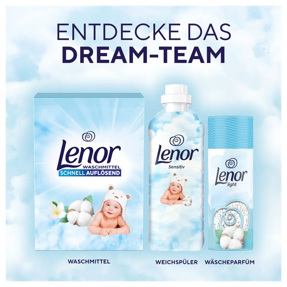 Lenor WM Pulver Sensitiv 1.15KG 