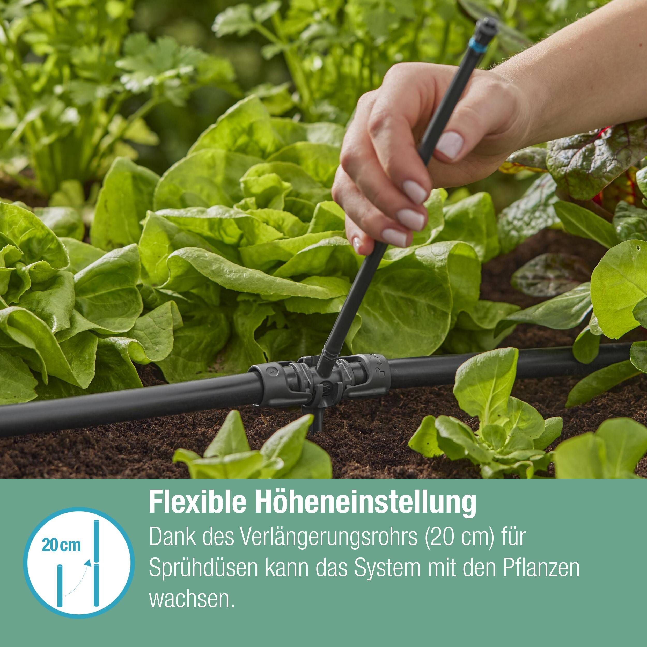 Gardena Micro-Drip-System Sprühdüse 180 Grad - Inhalt: 5 Stück
