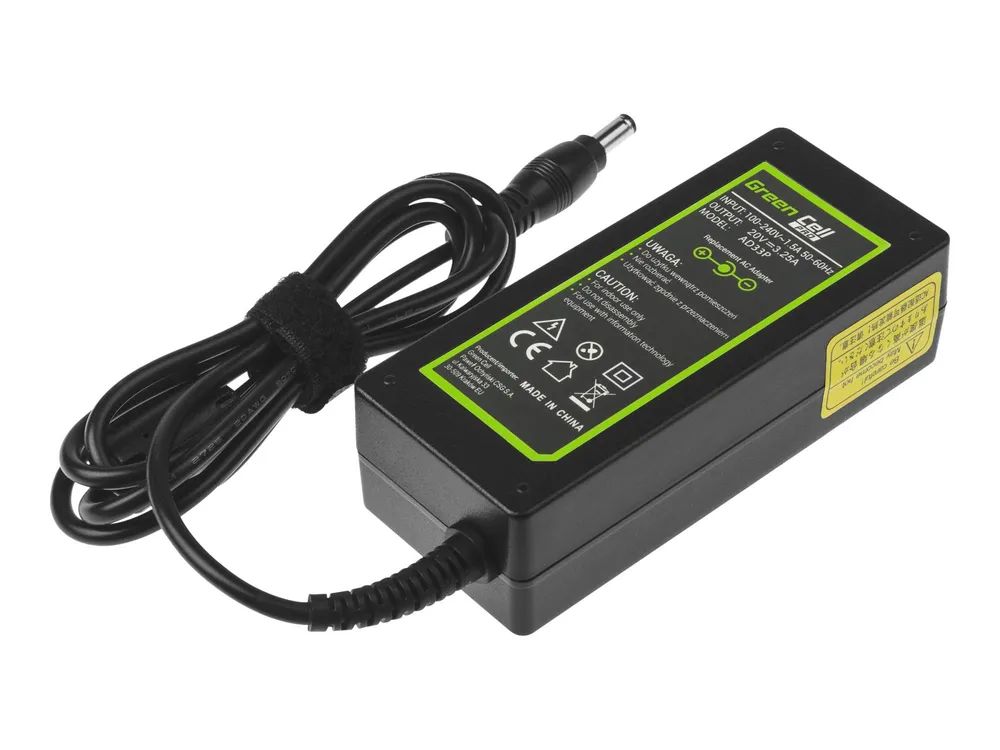 Green Cell PRO - Netzteil - AC - 65 Watt - Schwarz