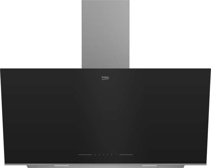 Beko BHCA96641BBHS Schräghaube 90cm, black 