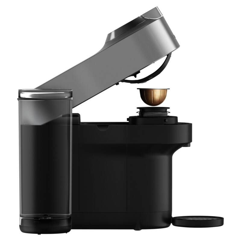 Krups KRUPS XN930T Vertuo Pop+ Nespresso-Kaffeemaschine Titan