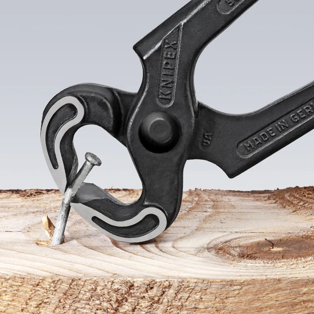 KNIPEX Kneifzange mit Kunststoff überzogen schwarz atramentiert 225 mm
