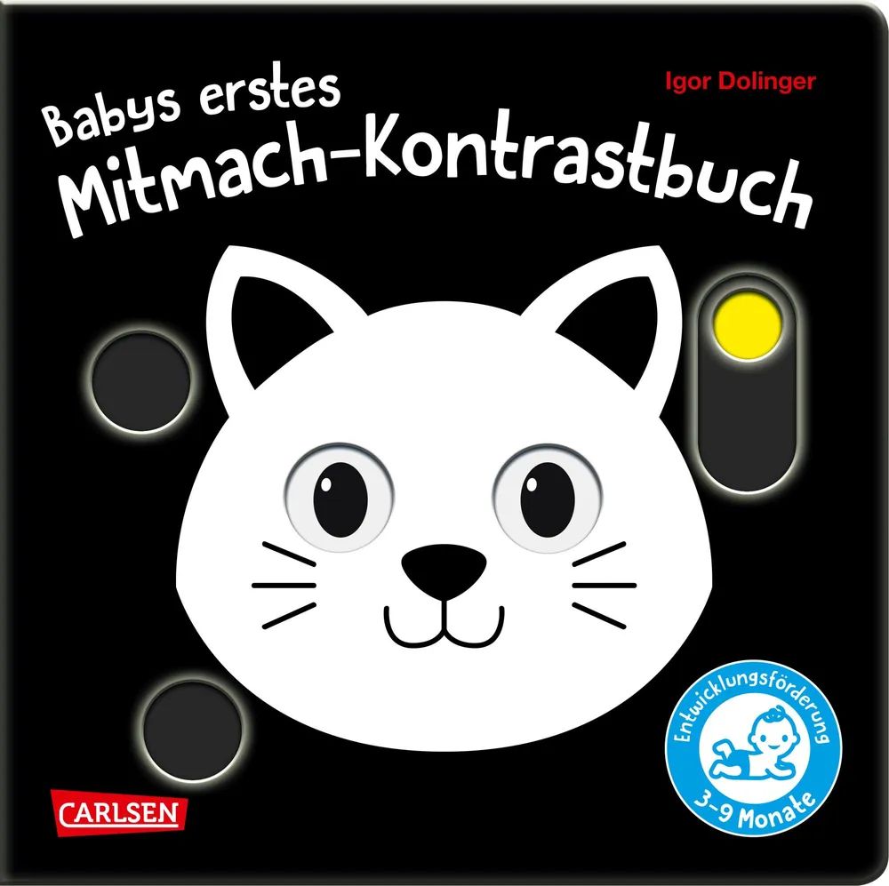 Carlsen Verlag GmbH Babys erstes Mitmach-Kontrastbuch