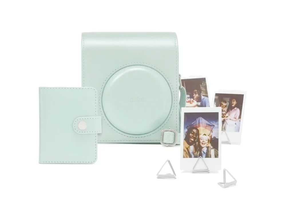 FUJIFILM INS MINI 13 ACCESSORY KIT - LAGOON GREEN