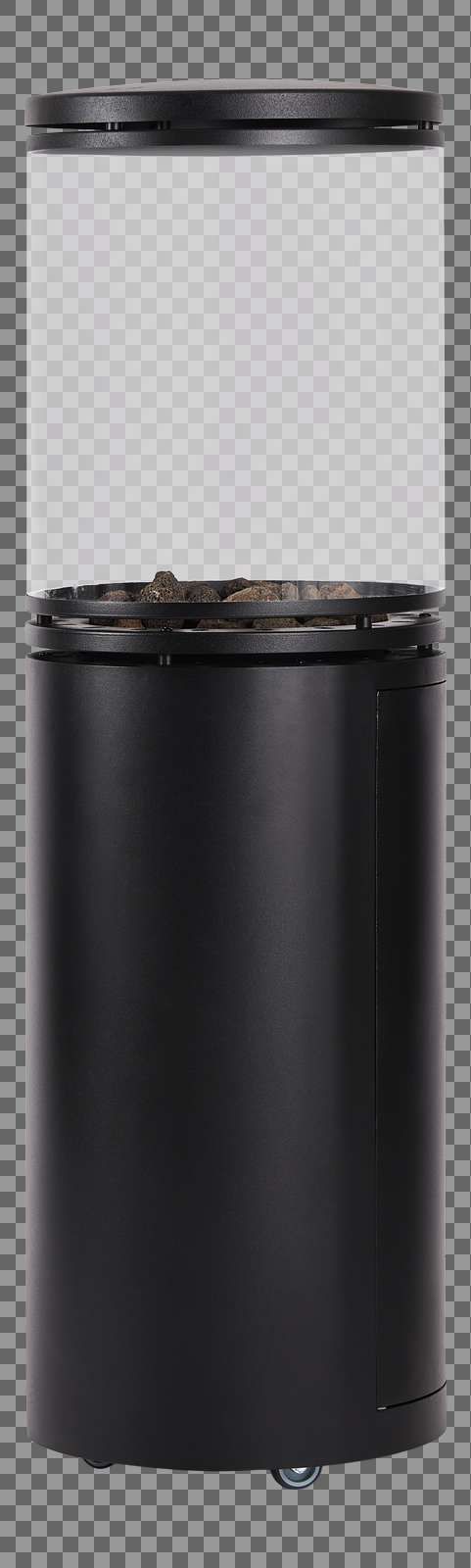 Le Feu - Patio - BLACK- Gas Powered Heater