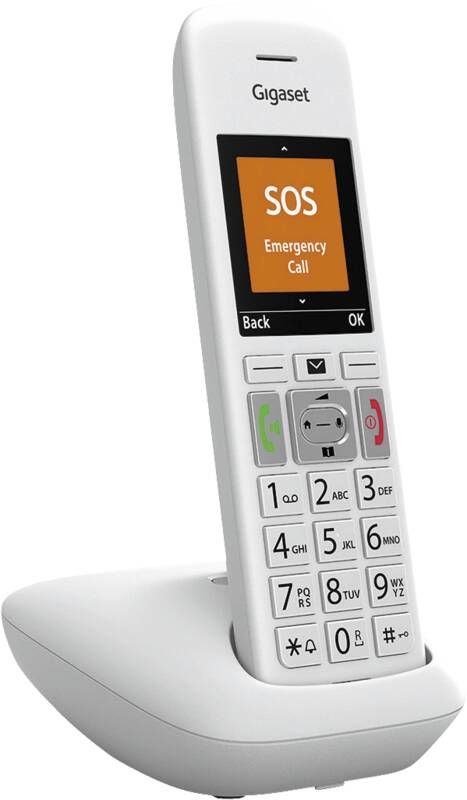 Gigaset E390 - Schnurlostelefon mit Rufnummernanzeige
