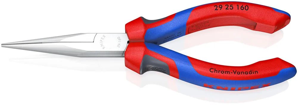 KNIPEX Telefonzange mit Comfort-Griffen verchromt 160 mm