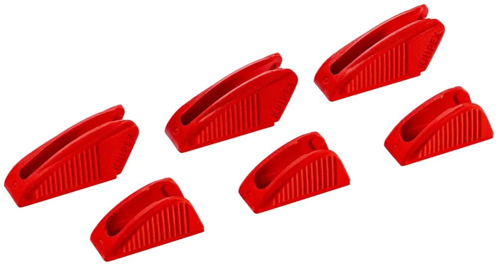 KNIPEX 3 Paar Kunststoffbacken für alle 86 XX 250er Modelle (Modelle ab 2018)