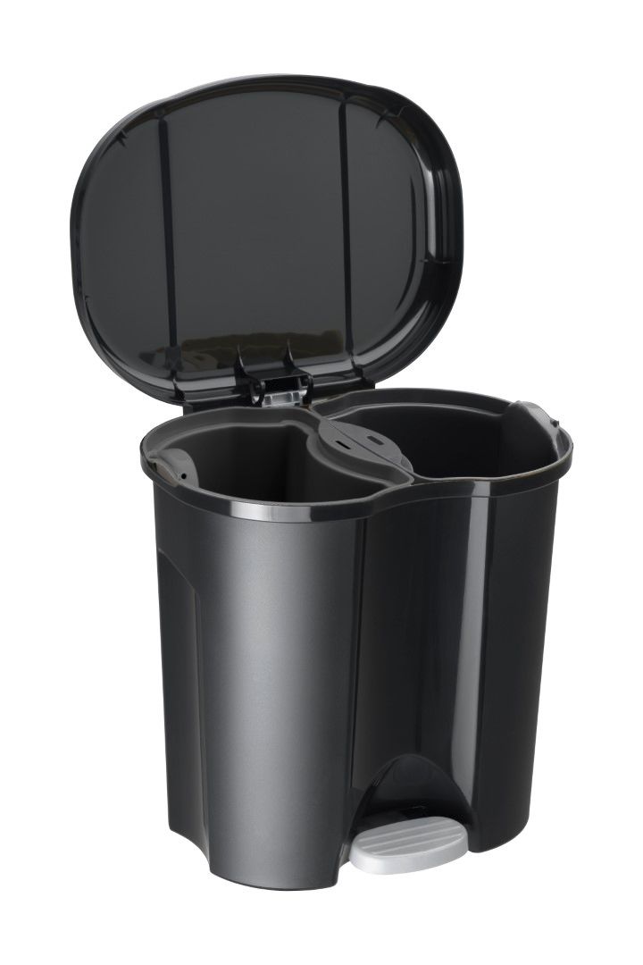 Rotho Abfalleimer 2 x 10 l DUO